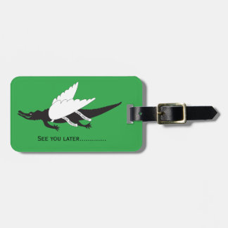 Etiqueta Para Maletas When Gators Fly Luggage Tag