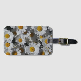 Etiqueta Para Maletas White Daisies