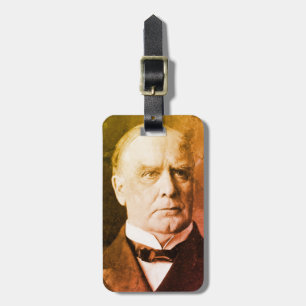 Etiqueta Para Maletas William McKinley, 'Rey Arancelario' presidente de 