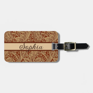 Etiqueta Para Maletas William Morris Arcadia Floral Garden Classi