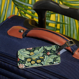 Etiqueta Para Maletas William Morris - Diseño floral vintage de Leiceste