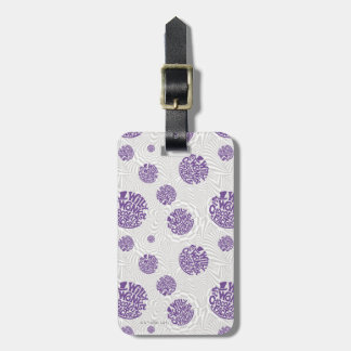 Etiqueta Para Maletas Willy Wonka Logo Psychedelic Graphic