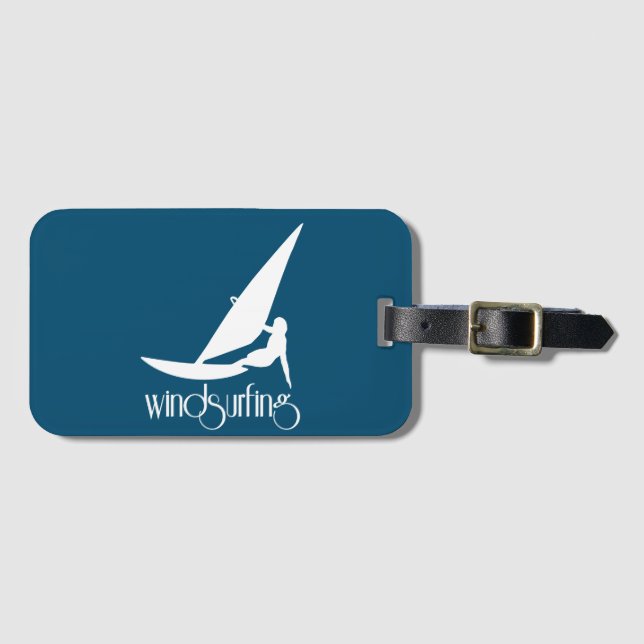 Etiqueta Para Maletas Windsurf (Anverso horizontal)