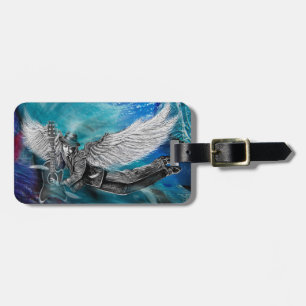 Etiqueta Para Maletas Winged Six String