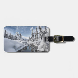 Etiqueta Para Maletas Winter Wonderland