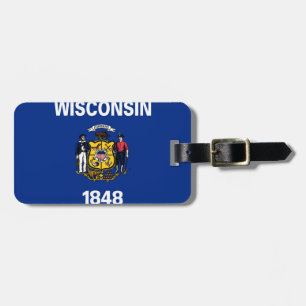 Etiqueta Para Maletas Wisconsin