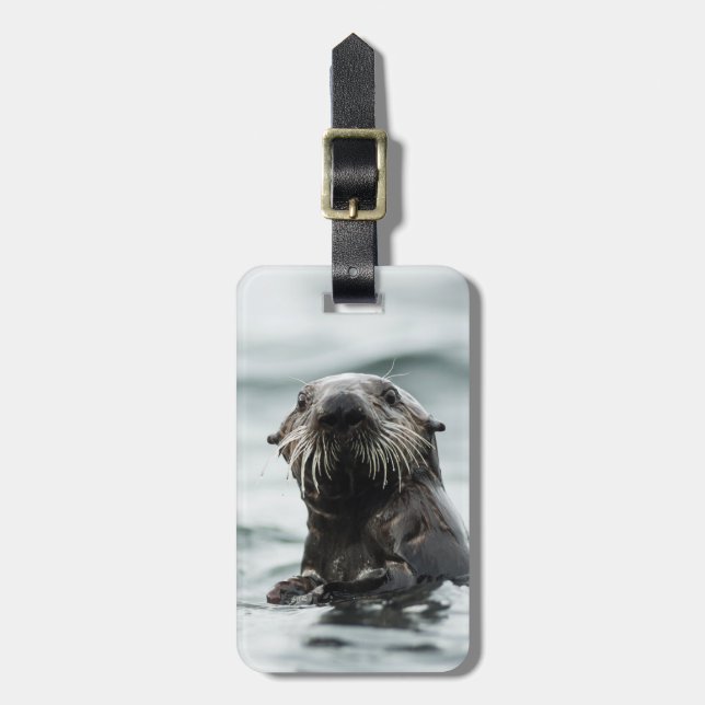 Etiqueta Para Maletas Wise Otter (Frente Vertical)