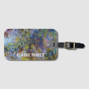 Etiqueta Para Maletas Wisteria (mitad derecha) por Claude Monet