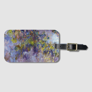 Etiqueta Para Maletas Wisteria (mitad izquierda) por Claude Monet