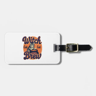 Etiqueta Para Maletas Witch Cat Brew
