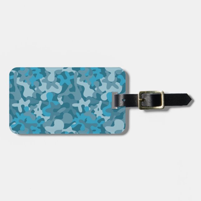 Etiqueta Para Maletas Wonderland Signature Camo (Frente Horizontal)