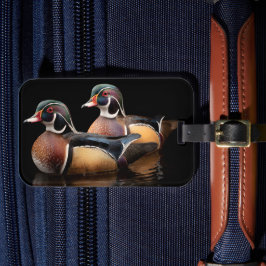 Etiqueta Para Maletas Wood Ducks