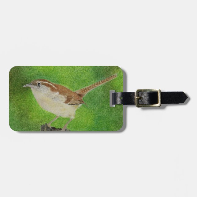 Etiqueta Para Maletas Wren (Frente Horizontal)