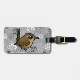 Etiqueta Para Maletas Wren de invierno de Birdorable