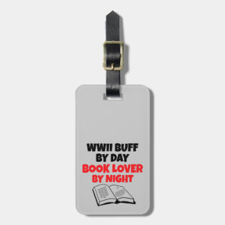 Etiqueta Para Maletas WWII Buff Book Lover