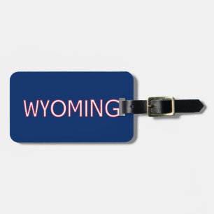 Etiqueta Para Maletas Wyoming