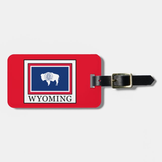 Etiqueta Para Maletas Wyoming (Frente Horizontal)