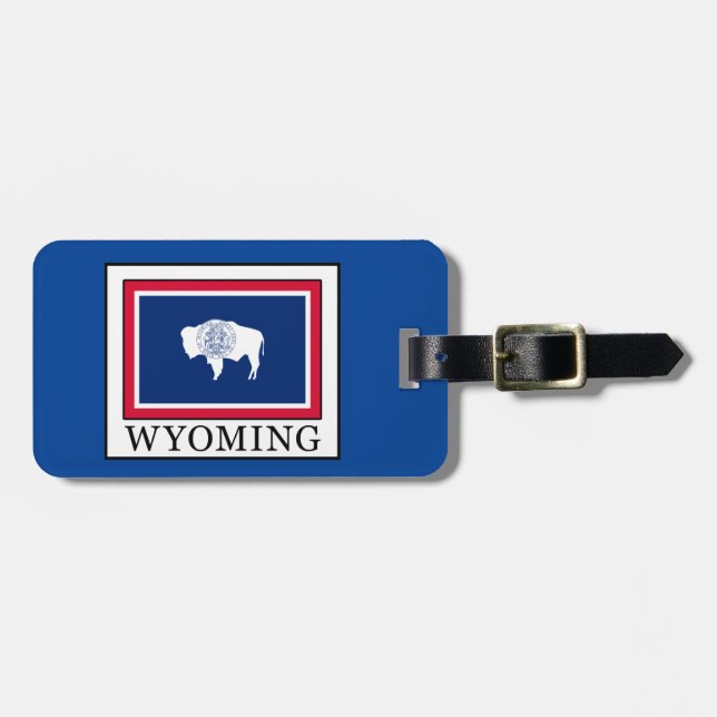 Etiqueta Para Maletas Wyoming (Frente Horizontal)