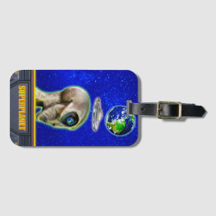 Etiqueta Para Maletas YA ESTÁN AQUÍ - colección de diseño de SUPERPLANET