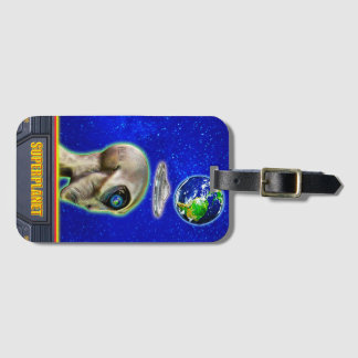 Etiqueta Para Maletas YA ESTÁN AQUÍ - colección de diseño de SUPERPLANET