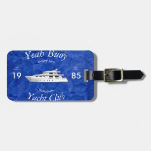 Etiqueta Para Maletas Yacht Club Yeah Buoy