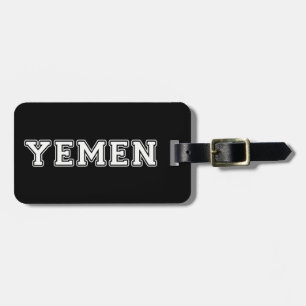 Etiqueta Para Maletas Yemen