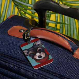 Etiqueta Para Maletas Yorkie Poo