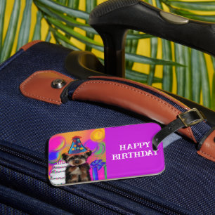 ETIQUETA PARA MALETAS YORKIE POO