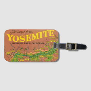 Etiqueta Para Maletas Yosemite