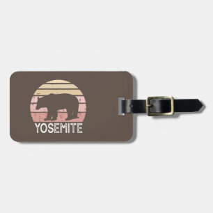 Etiqueta Para Maletas Yosemite Bear