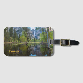 Etiqueta Para Maletas Yosemite National Park Waterfalls