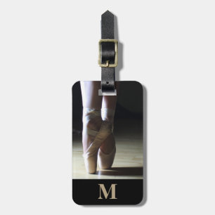 Etiqueta Para Maletas Zapatos de baile de punta de ballet de Monogram Tr