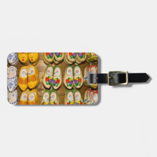 Etiqueta Para Maletas Zapatos de madera, tienda holandesa, Noordhuizen