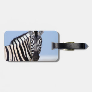 Etiqueta Para Maletas Zebra mirándote