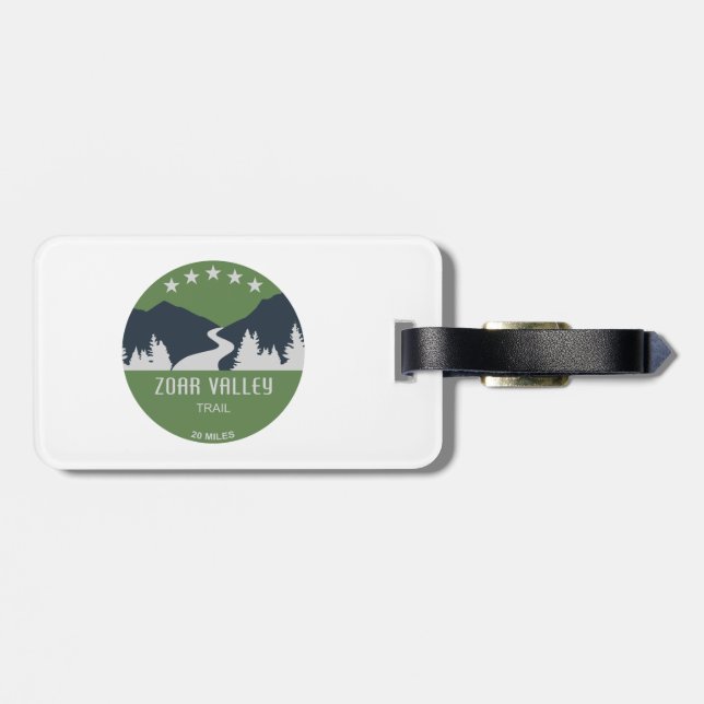 Etiqueta Para Maletas Zoar Valley Trail (Atrás Horizontal)