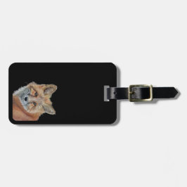 Etiqueta Para Maletas Zorro llamativo