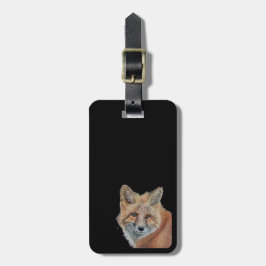 Etiqueta Para Maletas Zorro llamativo