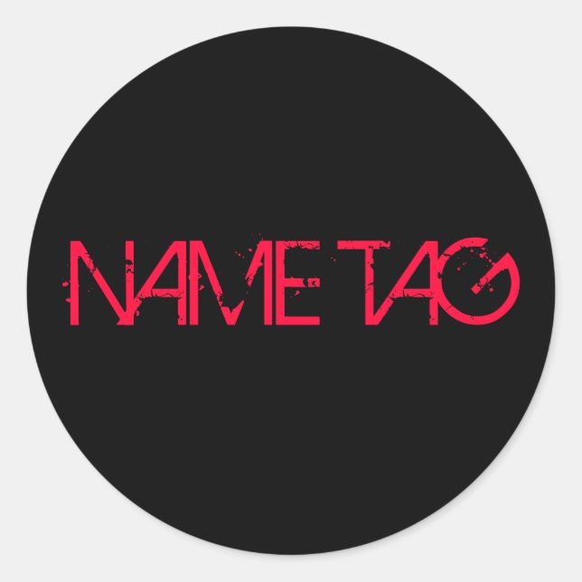 ETIQUETA PARA NOMBRES (Anverso)