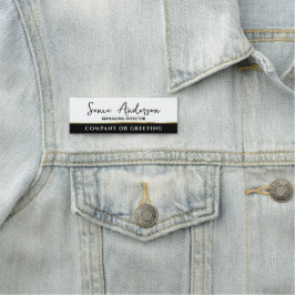 Etiqueta Para Nombres Adición moderna Empresa Empresa Empresa Empresa Pr