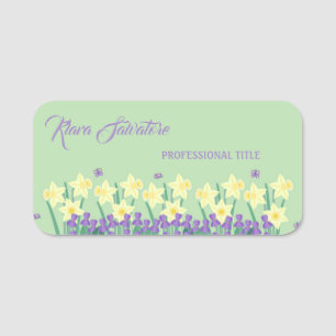 Etiqueta Para Nombres Adorable y espléndido narciso