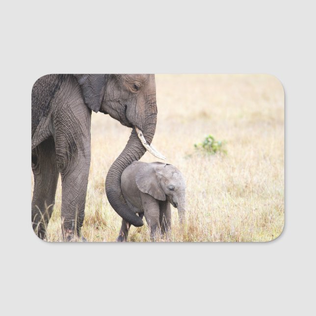 Etiqueta Para Nombres Amor maternal (Anverso)