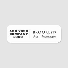 Etiqueta Para Nombres Añadir el logotipo de su empresa Guesthouse Motel