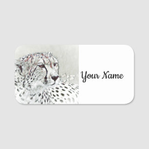 Etiqueta Para Nombres animal de smartmix: cheetah