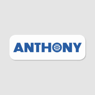 Etiqueta Para Nombres Anthony Petrol Head