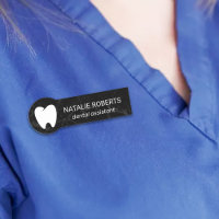 Asistente dental para dentista moderno de mármol n