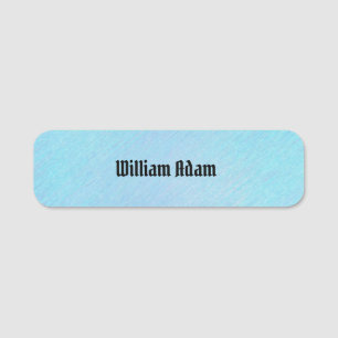 Etiqueta Para Nombres Blue Ocean Name Tag