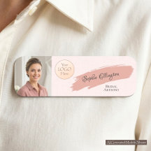 Blush Lino Luxury Foto Logo Salón de Belleza