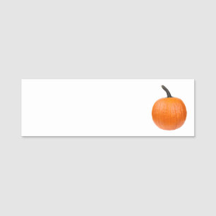 Etiqueta Para Nombres Calabaza grande
