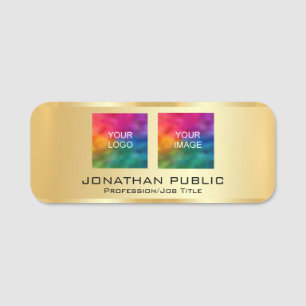 Etiqueta Para Nombres Cargar el logotipo comercial de fotos de los emple