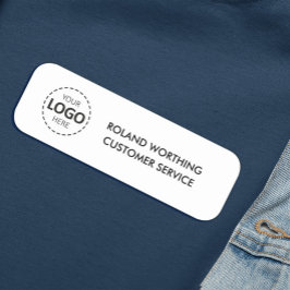 Etiqueta Para Nombres Cargar logotipo personal moderno sencillo